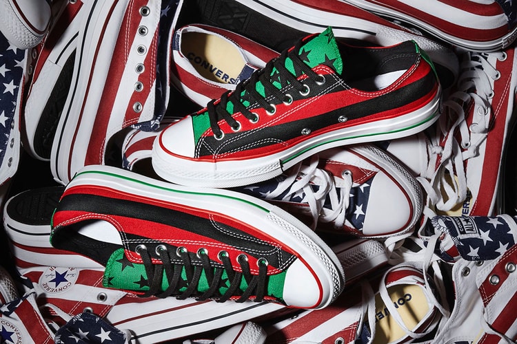 Denim Tears' Converse Chuck 70 Sneaker Celebrates the Pan-American Flag