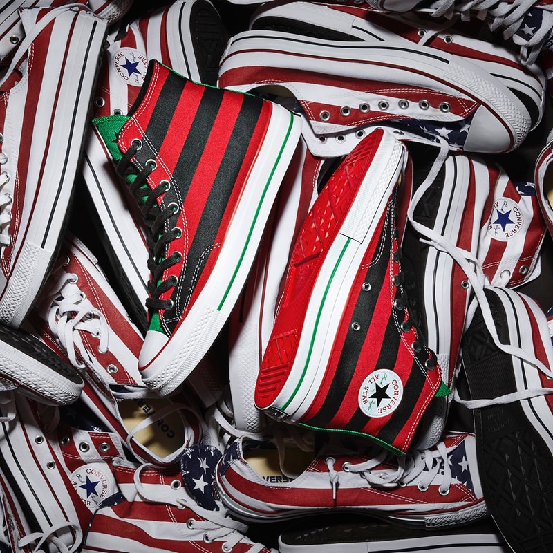 Denim Tears x Converse Chuck 70 Sneaker Collaboration taylor all star african american flag release date info buy