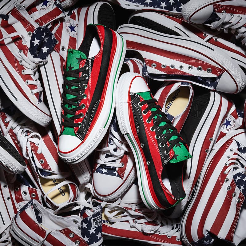 Denim Tears x Converse Chuck 70 Sneaker Collaboration taylor all star african american flag release date info buy