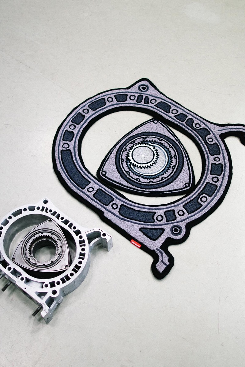 Copaze Rotary Engine Air Freshener Rug Release Info Buy Price Mazda RX-7 8