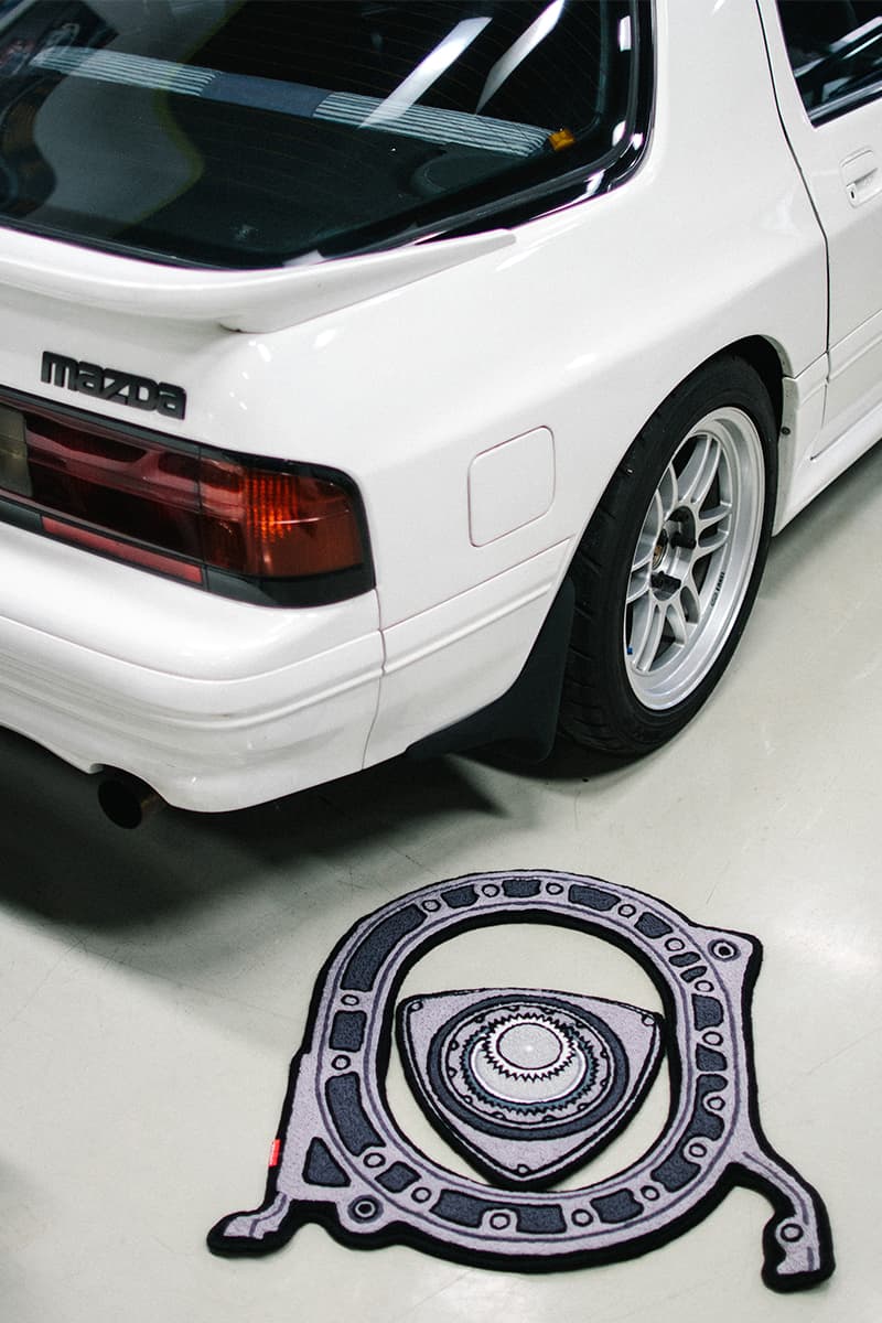 Copaze Rotary Engine Air Freshener Rug Release Info Buy Price Mazda RX-7 8