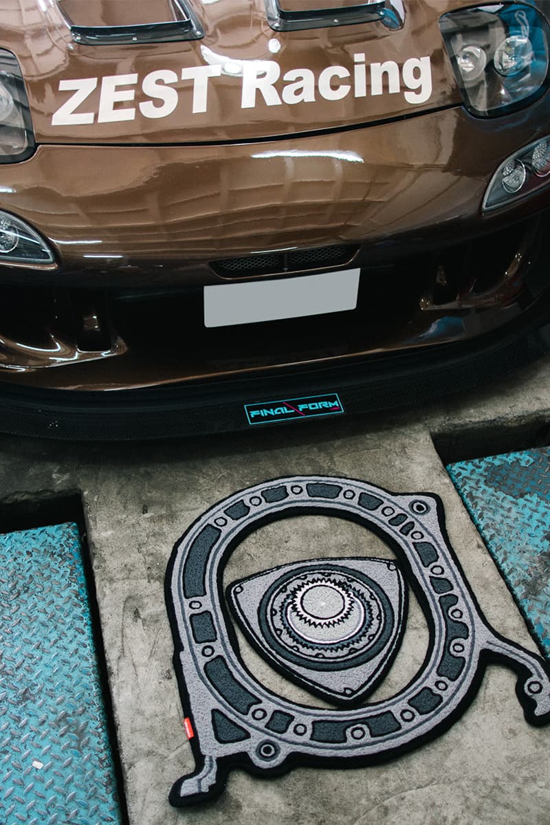 Copaze Rotary Engine Air Freshener Rug Release Info Buy Price Mazda RX-7 8