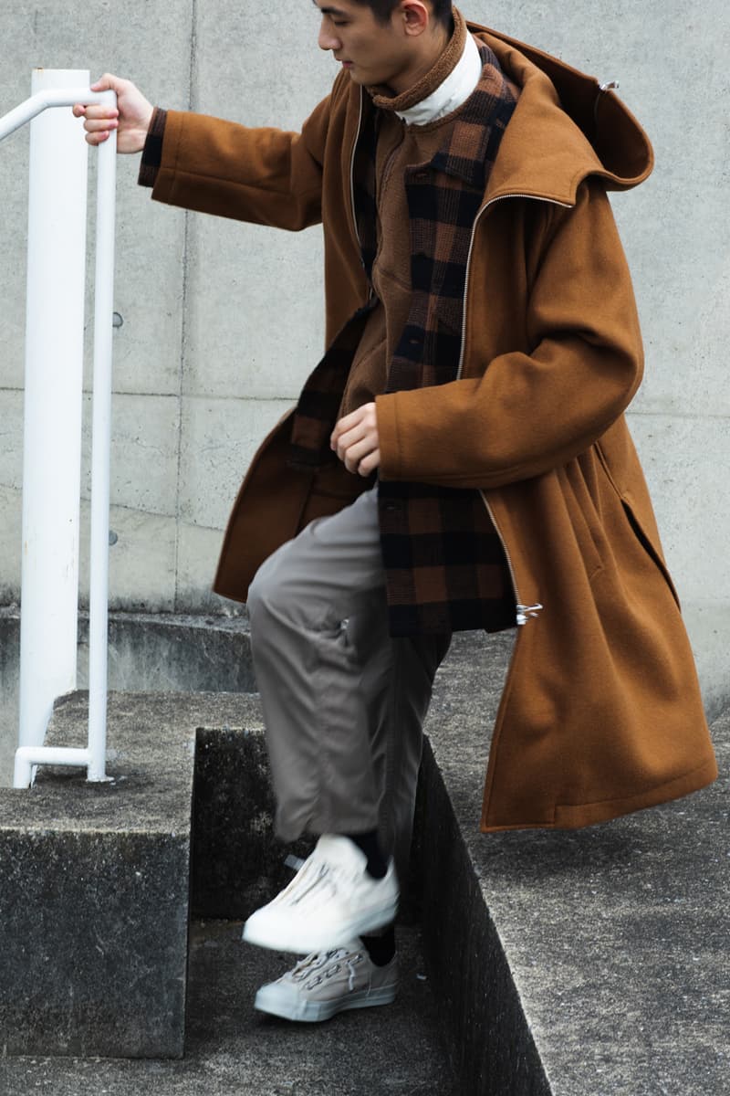 COVERCHORD Fall 2020 Collections Editorial autumn japanese brands menswear fashion AURALEE ENGINEERED GARMENTS MAISON MARGIELA NEEDLES NONNATIVE SOUTH2 WEST8 THE INOUE BROTHERS VANS SALOMON WHITE MOUNTAINEERING YSTRDY’S TMRRW