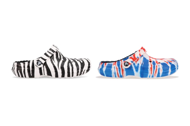Crocs Dips Clogs in Zebra Print and Tie-Dye For FW20