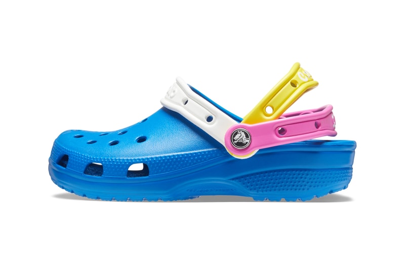 crocs croctober crocs day 2020 triple strap multicolor clog blue white pink purple yellow orange official release date info photos price store list buying guide