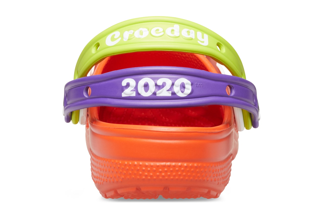 crocs croctober crocs day 2020 triple strap multicolor clog blue white pink purple yellow orange official release date info photos price store list buying guide