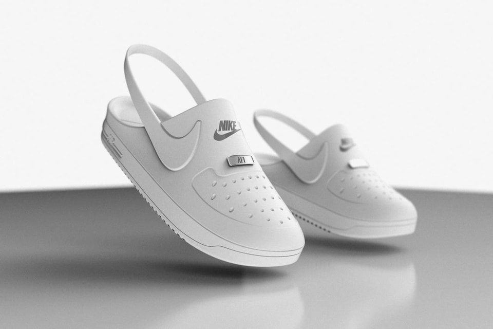 konkurrence Gå glip af Håndfuld Crocs x Nike Air Force 1 Imagined as Best Indoor Shoe | Hypebeast