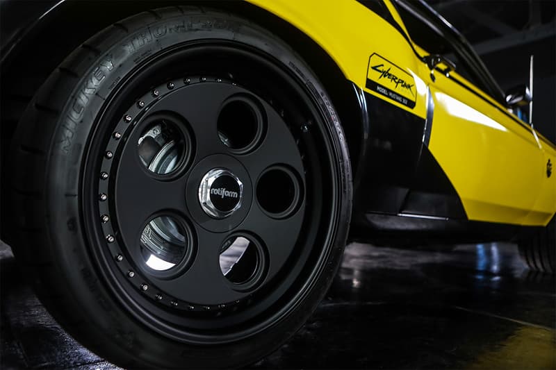 cyberpunk 2077 rockstar energy drink performance garage 1970 mustang 302 quadra muscle car