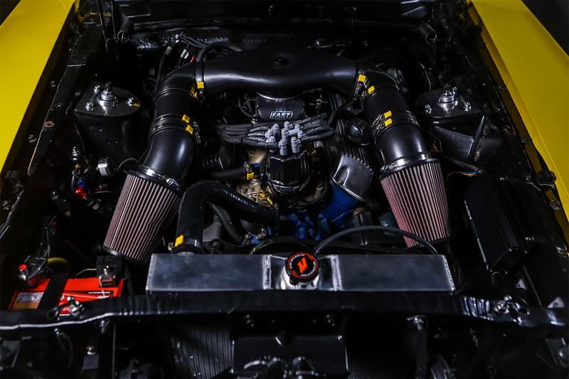 cyberpunk 2077 rockstar energy drink performance garage 1970 mustang 302 quadra muscle car