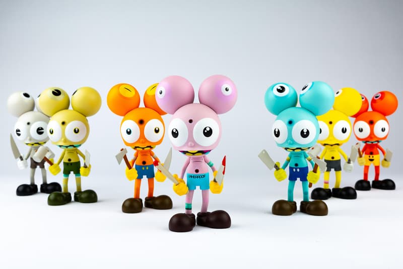 dalek space monkey vinyl toy release print unheardof brand