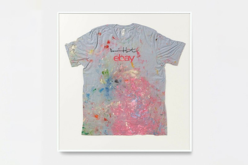 damien hirst ebay t shirt for sale instagram contest