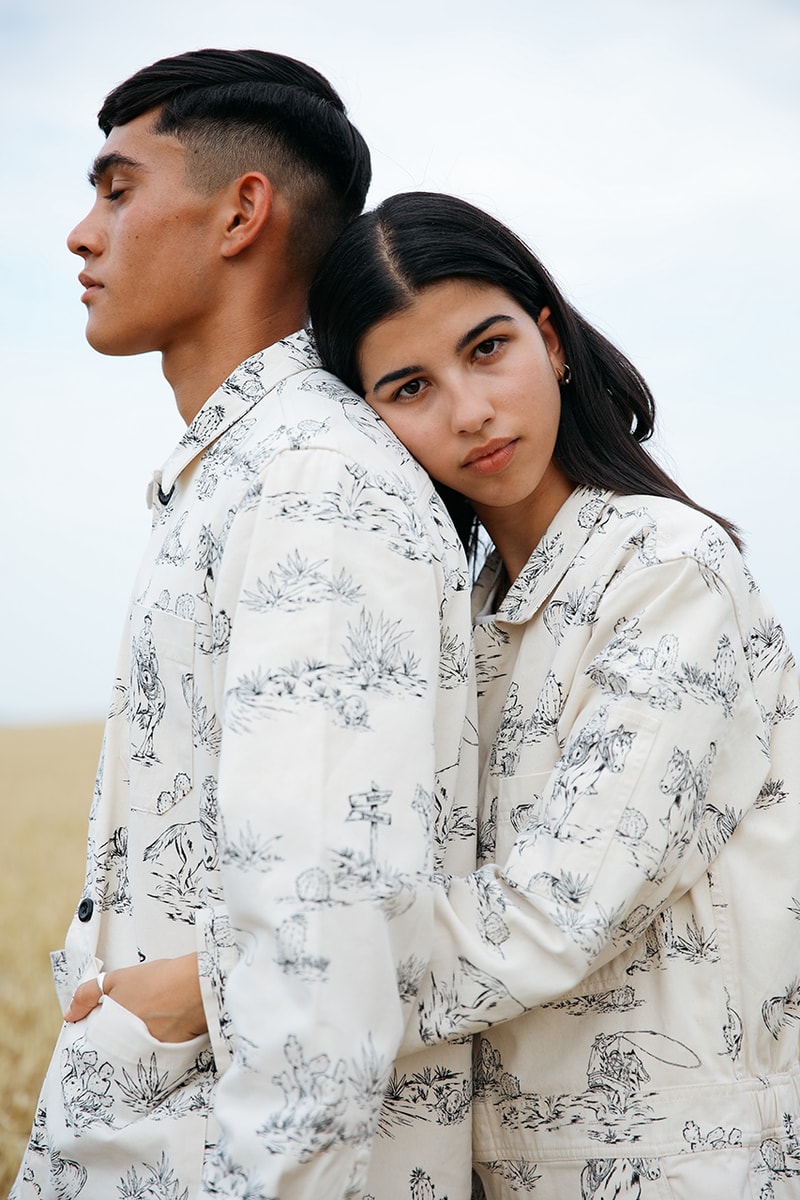 dickies life western revival capsule fall winter 2020 information release pattern Texan prints