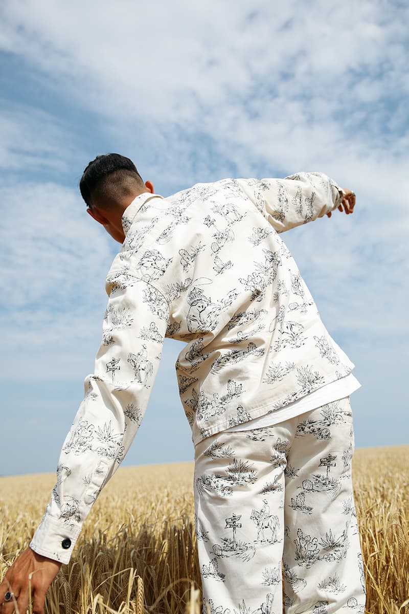 dickies life western revival capsule fall winter 2020 information release pattern Texan prints