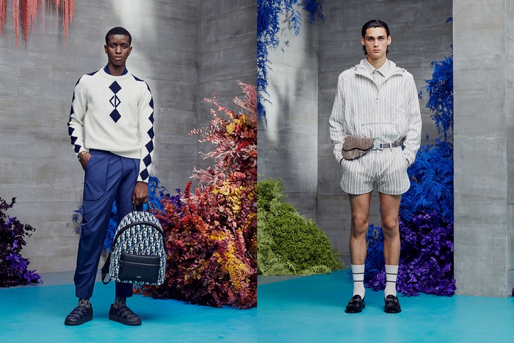 Dior's Resort 2021 Menswear Collection Is a Bouquet of Flowers