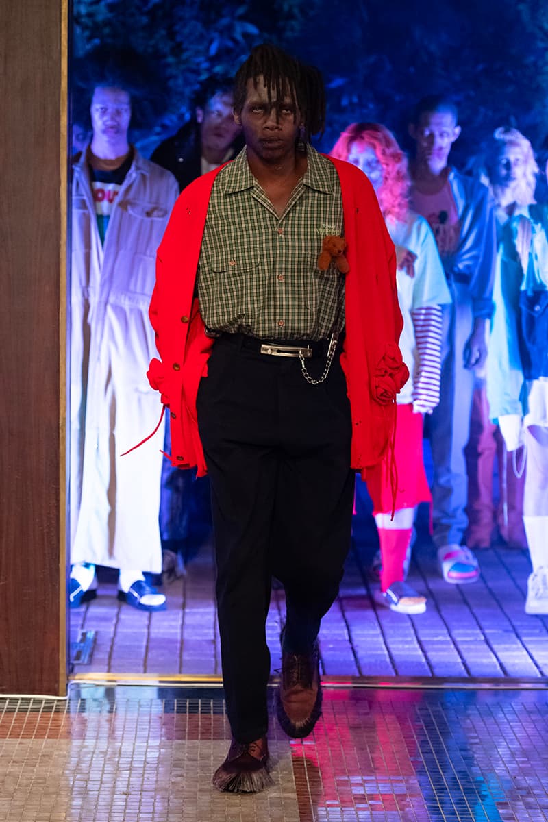 doublet Spring Summer 2021 Tokyo Fashion Week Runway Show menswear streetwear ss21 clothing jackets pants sweaters blazers trousers rakuten