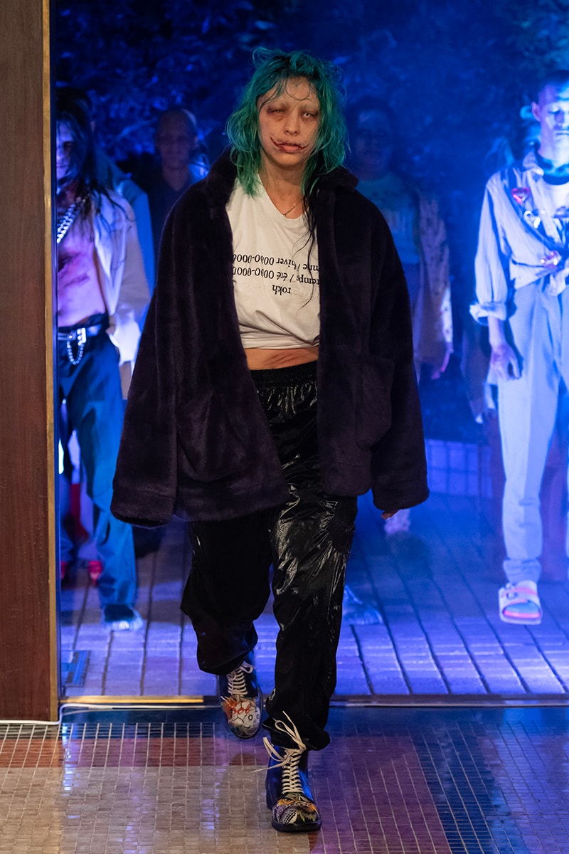 doublet Spring Summer 2021 Tokyo Fashion Week Runway Show menswear streetwear ss21 clothing jackets pants sweaters blazers trousers rakuten