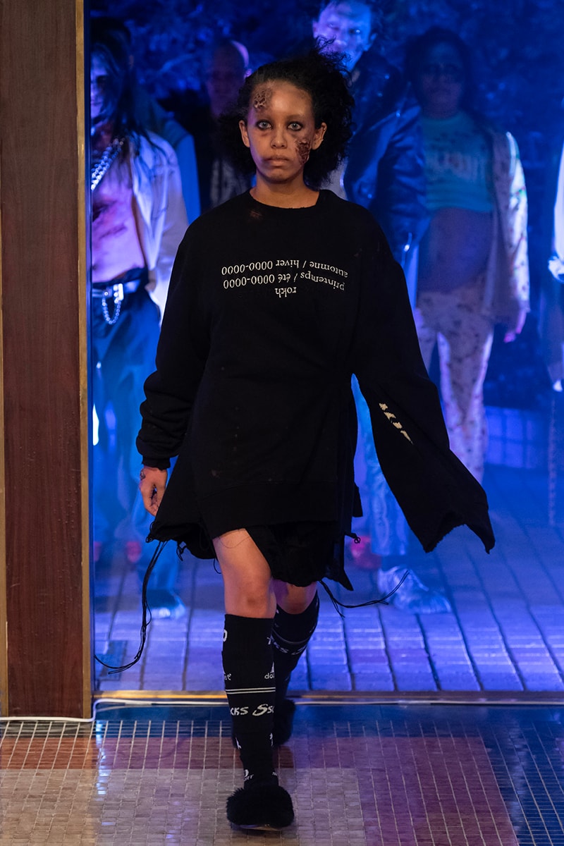doublet Spring Summer 2021 Tokyo Fashion Week Runway Show menswear streetwear ss21 clothing jackets pants sweaters blazers trousers rakuten