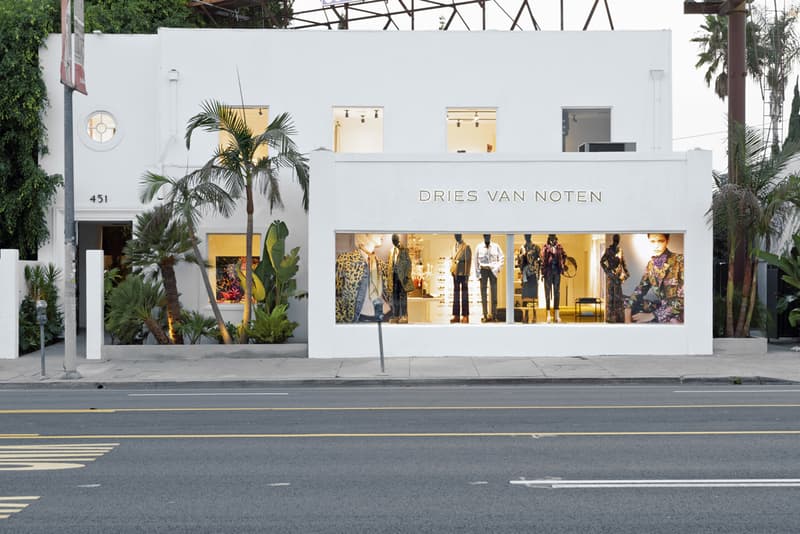 Dries Van Noten los angeles store flagship shop opening interview