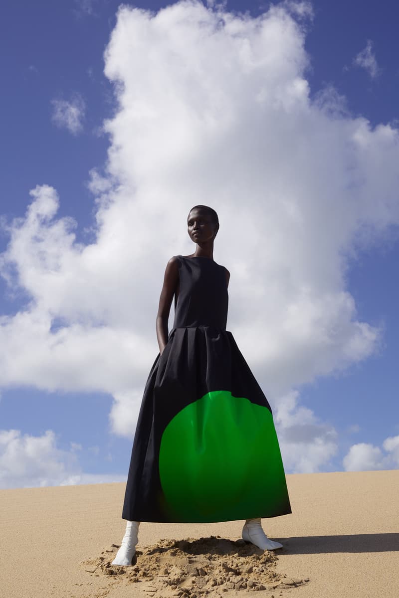 Dries Van Noten Spring/Summer 2021 SS21 Mens Women Co-Ed Collection Viviane Sassen Photography Rotterdam Beach Len Lye Psychedelic Lookbook