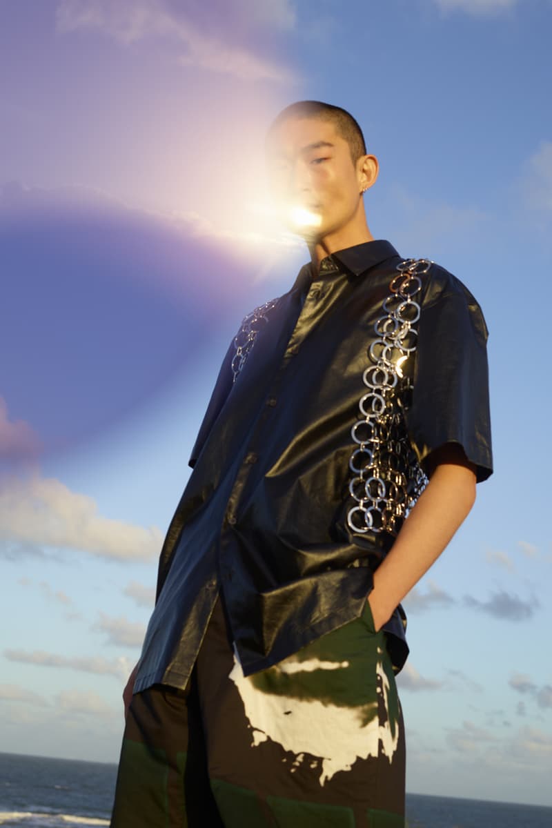 Dries Van Noten Spring/Summer 2021 SS21 Mens Women Co-Ed Collection Viviane Sassen Photography Rotterdam Beach Len Lye Psychedelic Lookbook