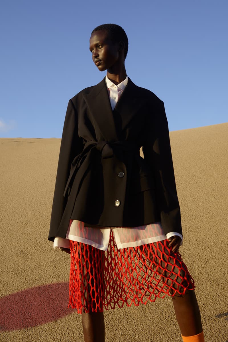Dries Van Noten Spring/Summer 2021 SS21 Mens Women Co-Ed Collection Viviane Sassen Photography Rotterdam Beach Len Lye Psychedelic Lookbook