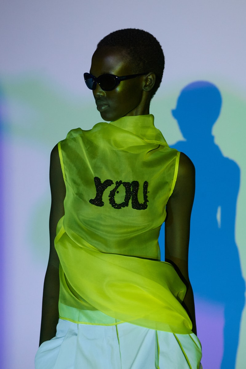 Dries Van Noten Spring/Summer 2021 SS21 Mens Women Co-Ed Collection Viviane Sassen Photography Rotterdam Beach Len Lye Psychedelic Lookbook 