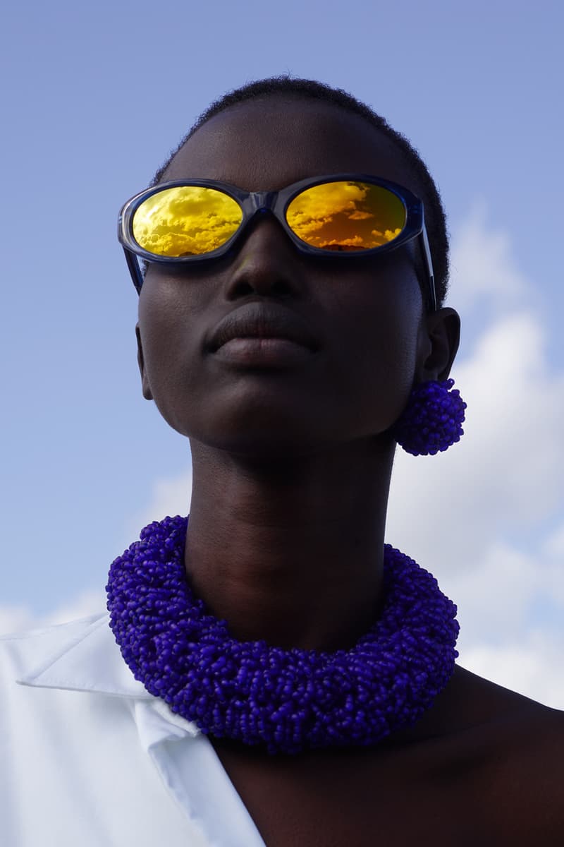 Dries Van Noten Spring/Summer 2021 SS21 Mens Women Co-Ed Collection Viviane Sassen Photography Rotterdam Beach Len Lye Psychedelic Lookbook 