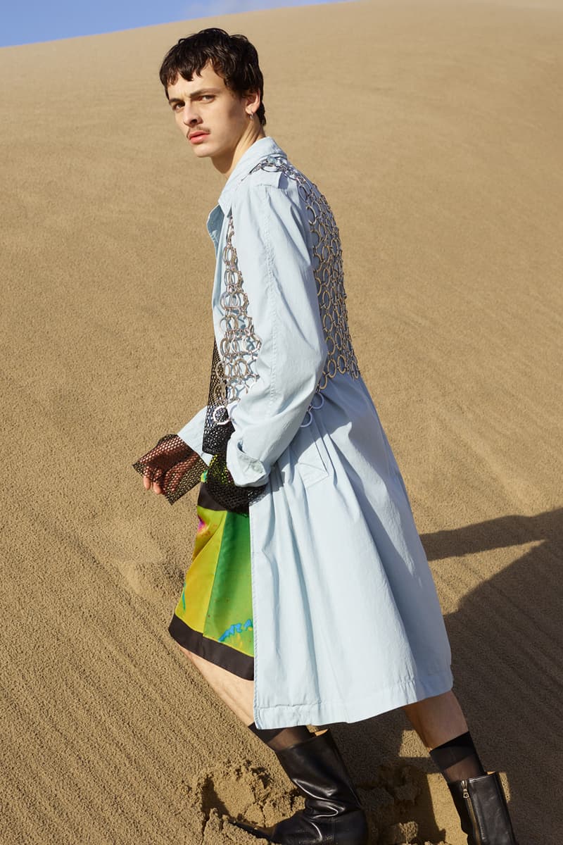 Dries Van Noten Spring/Summer 2021 SS21 Mens Women Co-Ed Collection Viviane Sassen Photography Rotterdam Beach Len Lye Psychedelic Lookbook 