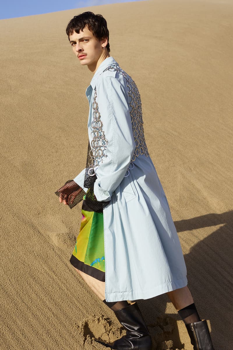 Dries Van Noten Spring/Summer 2021 SS21 Mens Women Co-Ed Collection Viviane Sassen Photography Rotterdam Beach Len Lye Psychedelic Lookbook