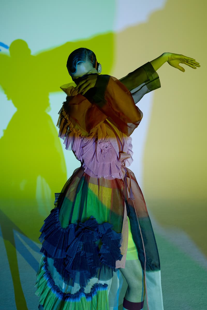 Dries Van Noten Spring/Summer 2021 SS21 Mens Women Co-Ed Collection Viviane Sassen Photography Rotterdam Beach Len Lye Psychedelic Lookbook 