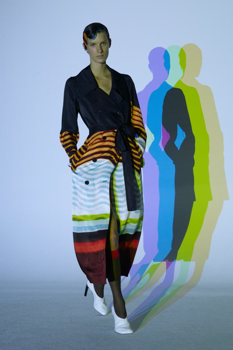 Dries Van Noten Spring/Summer 2021 SS21 Mens Women Co-Ed Collection Viviane Sassen Photography Rotterdam Beach Len Lye Psychedelic Lookbook 