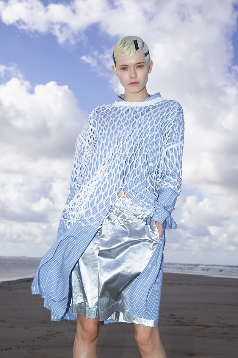 Dries Van Noten Spring/Summer 2021 SS21 Mens Women Co-Ed Collection Viviane Sassen Photography Rotterdam Beach Len Lye Psychedelic Lookbook 