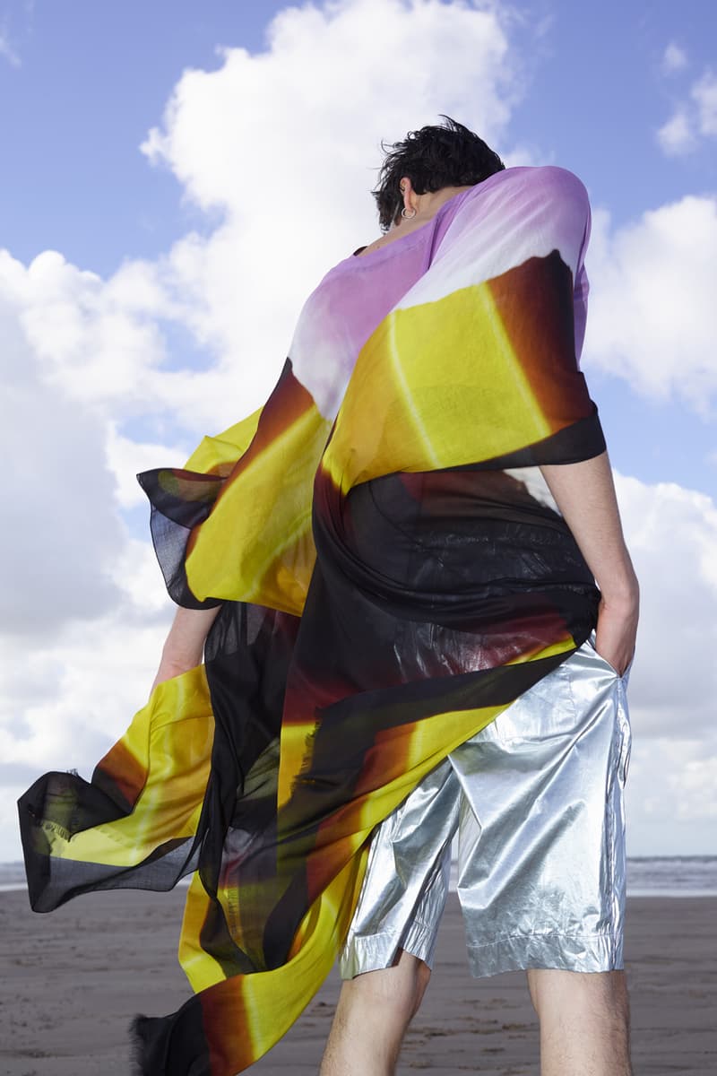 Dries Van Noten Spring/Summer 2021 SS21 Mens Women Co-Ed Collection Viviane Sassen Photography Rotterdam Beach Len Lye Psychedelic Lookbook