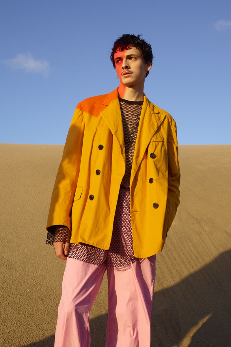 Dries Van Noten Spring/Summer 2021 SS21 Mens Women Co-Ed Collection Viviane Sassen Photography Rotterdam Beach Len Lye Psychedelic Lookbook 