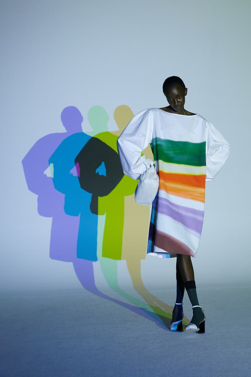 Dries Van Noten Spring/Summer 2021 SS21 Mens Women Co-Ed Collection Viviane Sassen Photography Rotterdam Beach Len Lye Psychedelic Lookbook