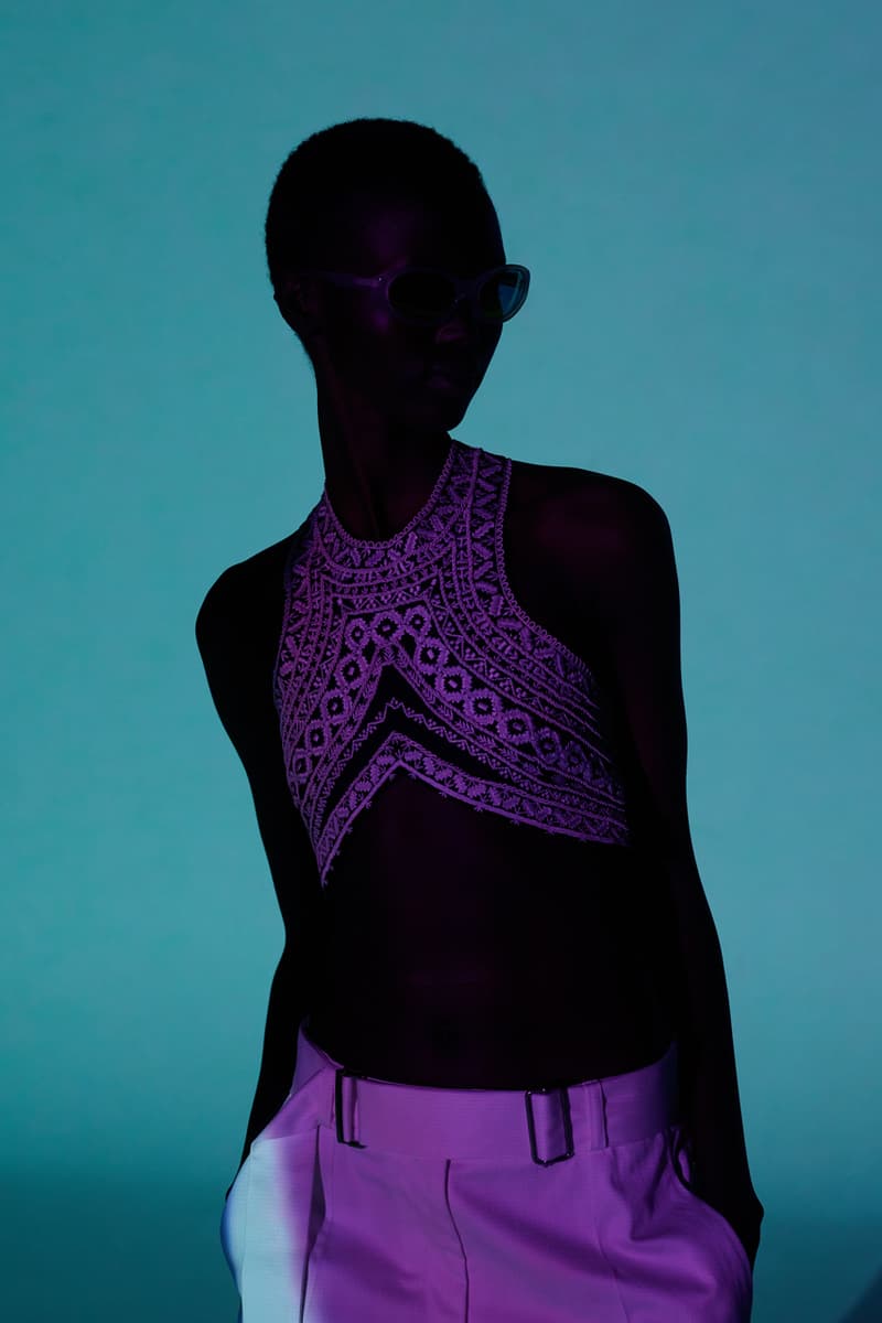 Dries Van Noten Spring/Summer 2021 SS21 Mens Women Co-Ed Collection Viviane Sassen Photography Rotterdam Beach Len Lye Psychedelic Lookbook
