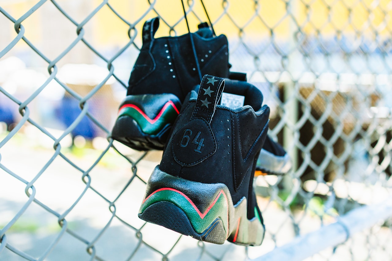dtlr reebok kamikaze ii 2 glory years black green shawn kemp june saunders creative director exclusive interview release date info photos price store list buying guide
