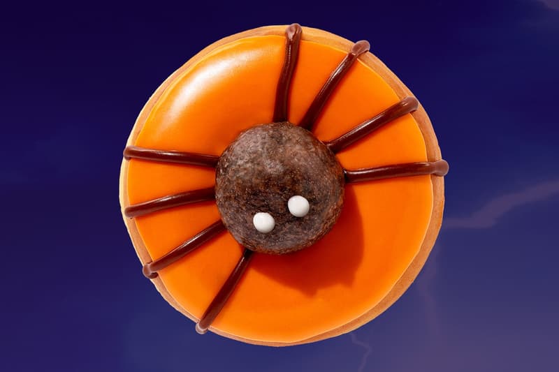 Dunkin' Donuts Spicy Ghost Pepper Donut Launch Info Taste Review Date Where Halloween DIY Decorating Kits Spider