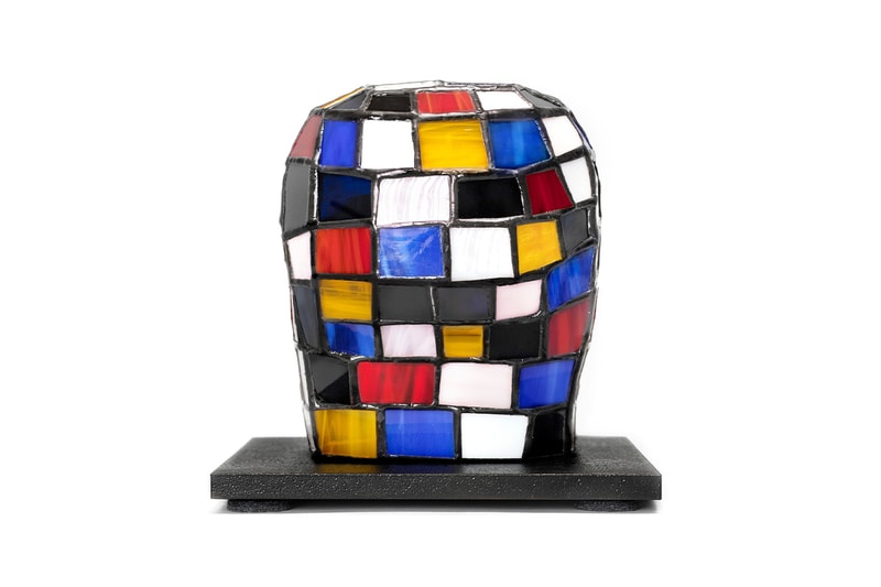 Eddie Martinez allrightsreserved BLOCKHEAD LAMP release Info sculptural lead