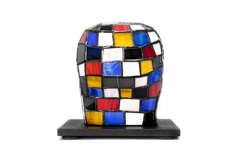 Eddie Martinez allrightsreserved BLOCKHEAD LAMP release Info sculptural lead