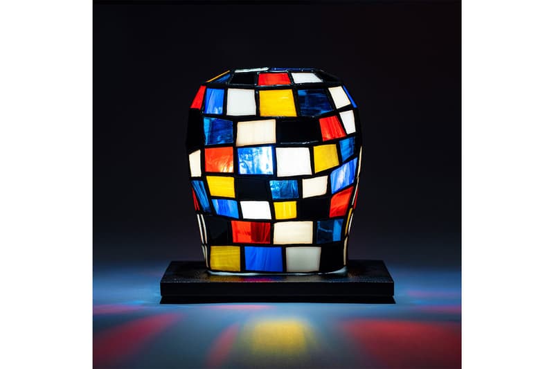 Eddie Martinez allrightsreserved BLOCKHEAD LAMP release Info sculptural lead
