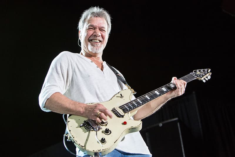 Two Eddie Van Halen Electric Guitars Auction juliens 2004 EVH Charvel Art Series San Antonio Texas 9 28 04 Frankenstrat axe style