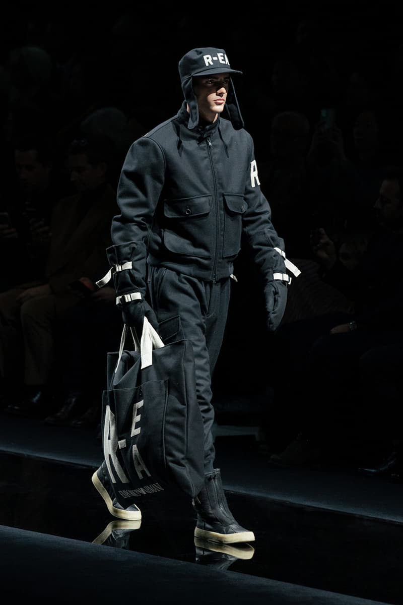 Emporio Armani Introduces Transparent and Traceable R-EA Collection Sustainable Recycled Fashion Hypebeast Workwear