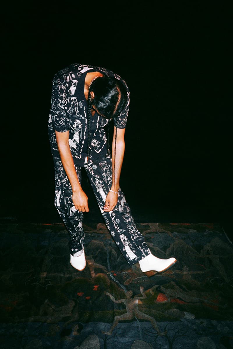 Endless Joy FW20 art fashion Stevie Alexandra Anderson fall winter ln-cc matches ssense silk shirts pants overshirts