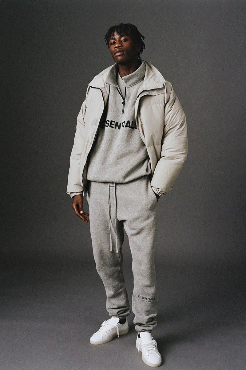 Fear of God Essentials Fall 2020 Collection Release Info Date Buy Price polo jersey tees T shirts pull-over fleeces zip-up tracksuits