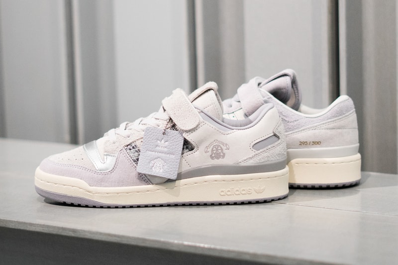 footpatrol adidas originals forum 84 low  white grey charity 300 pairs official release date info photos price store list buying guide