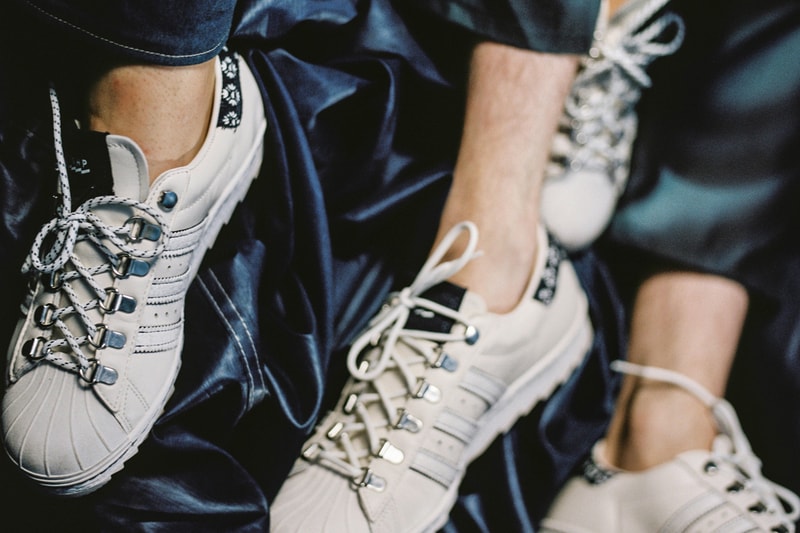 footshop adidas superstar blueprinting cream navy blue hiking Q46492 official release raffle date info photos price store list buying guide