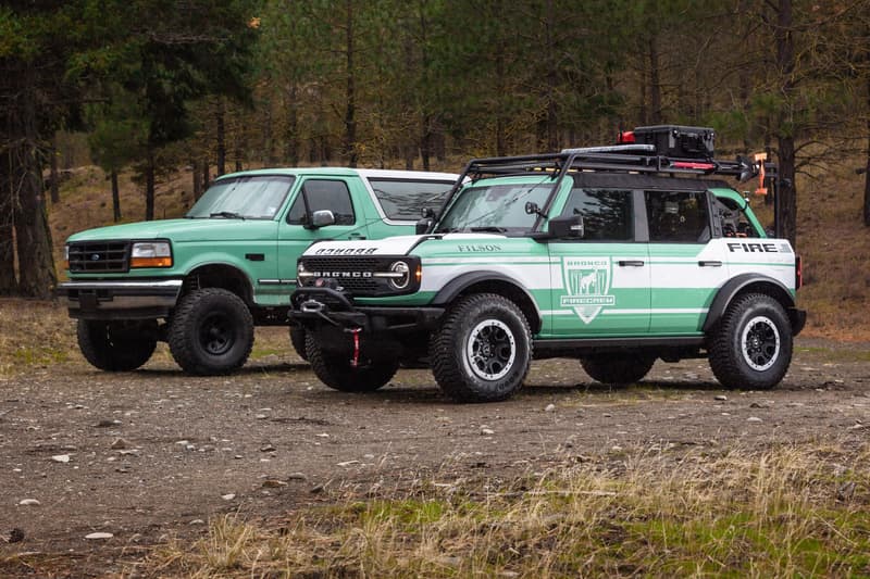 Filson x Ford Bronco Wildland Fire Rig Bronco Concept soft goods fireproof suvs off-roading National Forest Foundation custom cars 