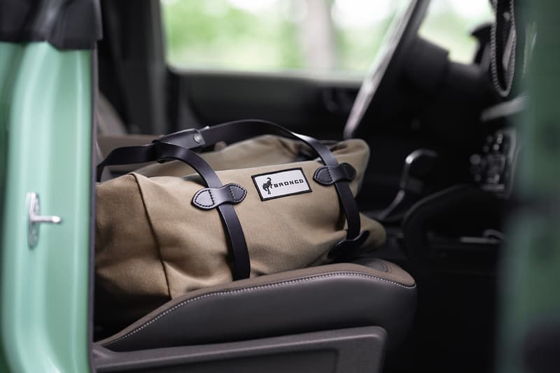 Filson x Ford Bronco Wildland Fire Rig Bronco Concept soft goods fireproof suvs off-roading National Forest Foundation custom cars