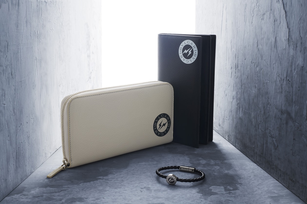 fragment design x BVLGARI FW20 Bag, Accessories collaboration collection hiroshi fujiwara lightning bolt fall winter 2020